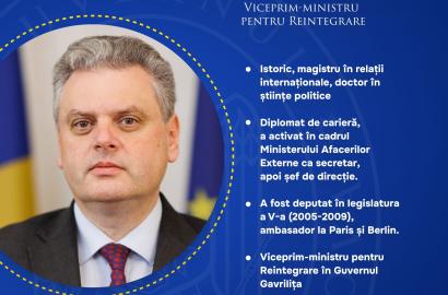 Oleg Serebrian Viceprim-ministrul pentru Reintegrare