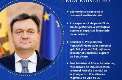 Dorin Recean Prim-ministru al Republicii Moldova